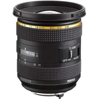 Pentax HD DA 11-18mm f/2.8 ED DC AW